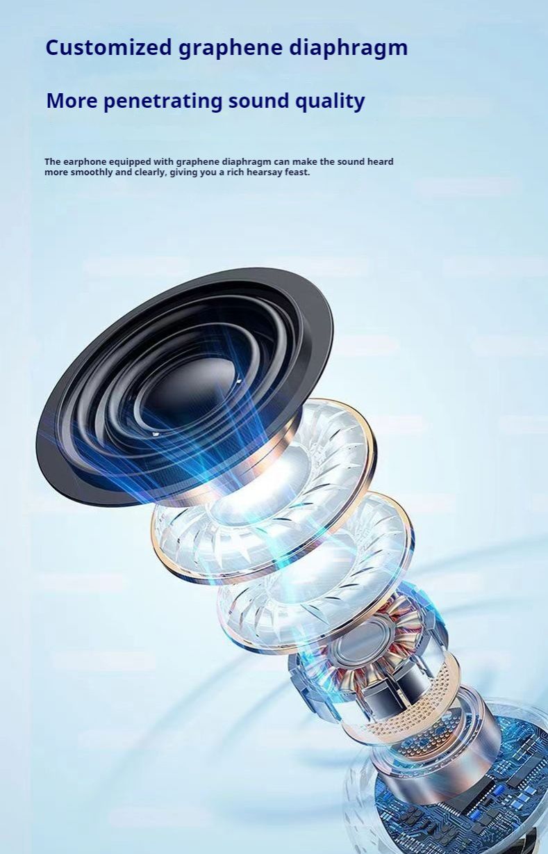 New style neck hanging bluetooth headset sports karaoke super long standby super large digital display LED display stereo HIFI headphones sports noise reduction headphoneseadset