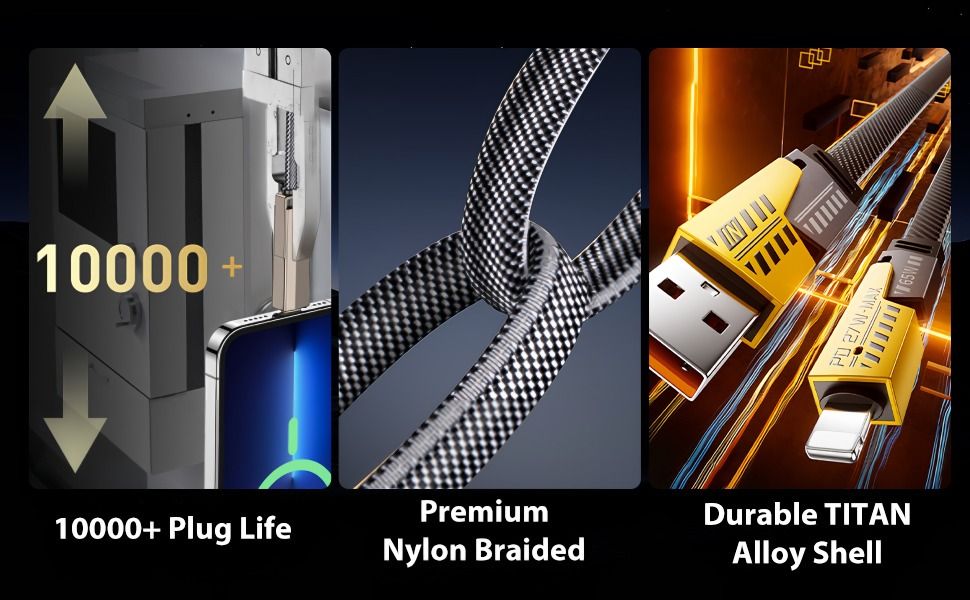 Four-in-one fast charging data cable suitable for Apple, Huawei, Xiaomi charging cable and car data cable