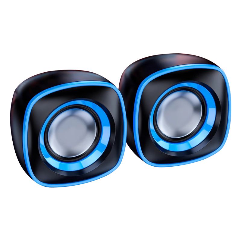 2025 New Computer Speaker Audio Desktop Home Subwoofer Small Speaker Wired USB Powered Multimedia Small Sound