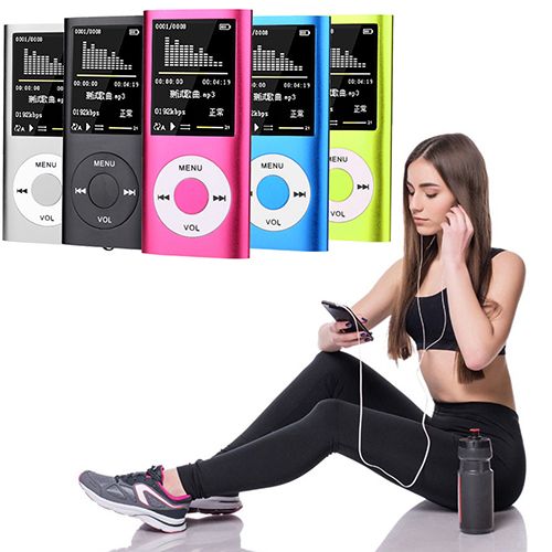 Mini MP3 hifi player With Built-in Speaker 8GB MP3 Music Player with speaker mp4 mp4-player mp 4 All Aluminum Alloy walkman