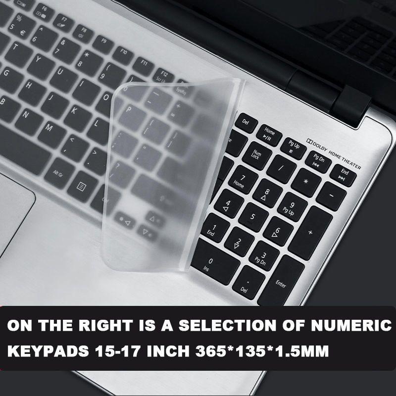 2024 New Laptop Keyboard Protector / Silicone Cover / High Quality 【 For any 14-15 inch Laptop】