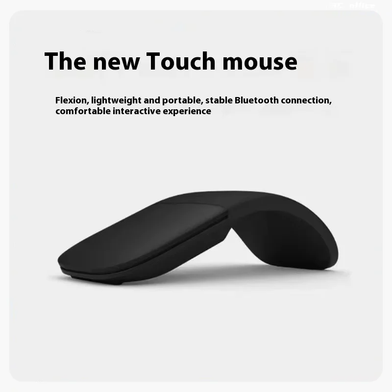 Bluetooth Folding Wireless Mouse Foldable Arc Touch Mini Mice Ergonomic Utra Thin Silent Gamer Mause For Microsoft Laptop PC Mac