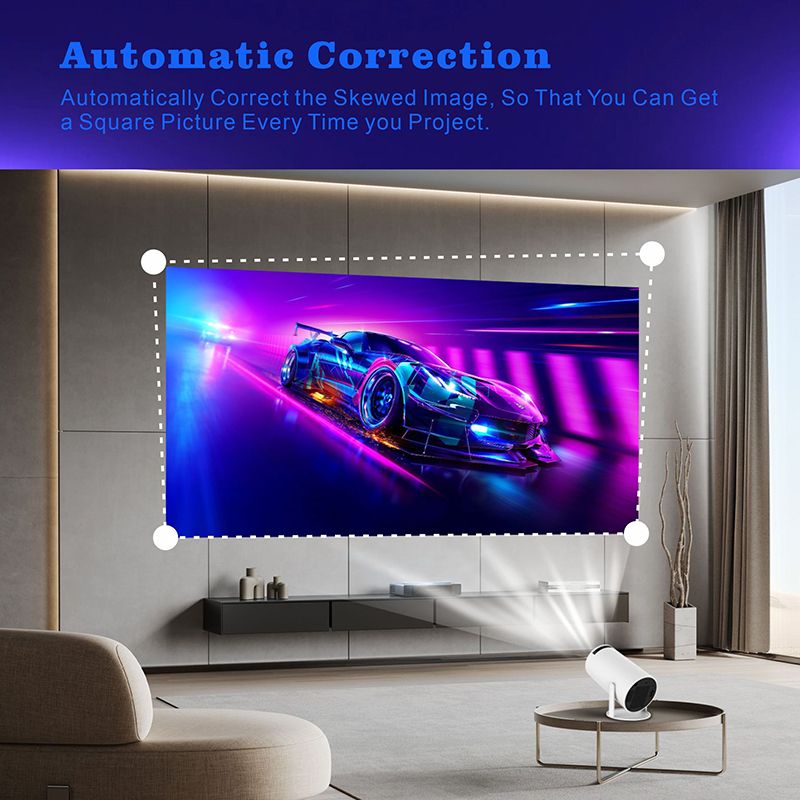2024 Newest HY300pro Smart Android 11 Dual wifi Home Theater Projector Portable HD Proyector Mini 4k video projectors