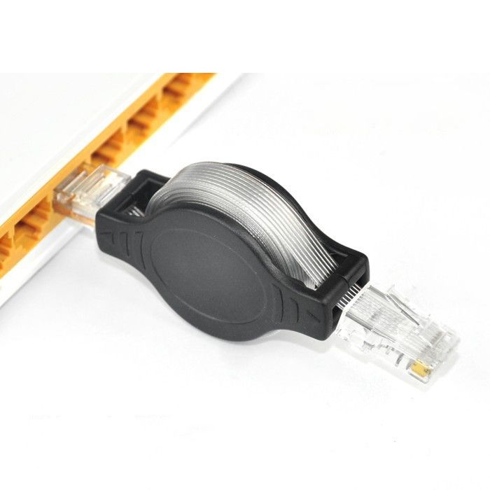 High-Speed Network Connection Cable Broadband Cable Portable Laptop Retractable Network Cables Interconnects Computer Lan Cable, Router Cable, Modem Cable,Computer Accessories Peripherals