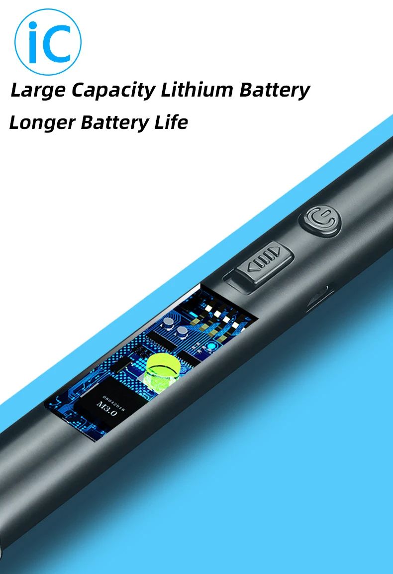 USB Rechargeable Lighters Kitchen Tools Outdoor BBQ Windproof Arc Pulse Fire Igniter 360 Degree Free Rotation Lighter USB Charging Lighters for Give a Gift