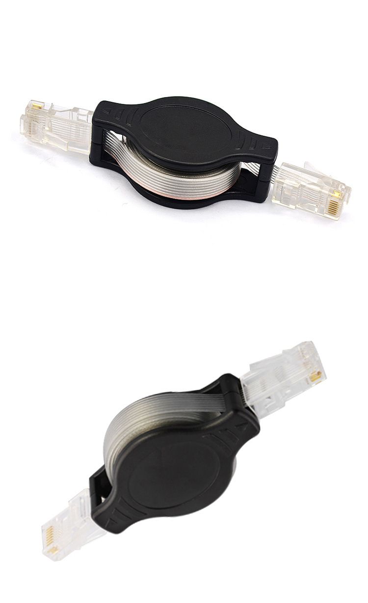High-Speed Network Connection Cable Broadband Cable Portable Laptop Retractable Network Cables Interconnects Computer Lan Cable, Router Cable, Modem Cable,Computer Accessories Peripherals