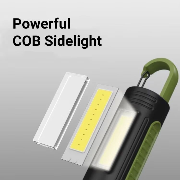Portab LED Flashlights USB Rechargeable Torch New Upgrades Emergency Strong Powerful Flashlight Multifunctional Outdoor Lighting Accessories Camping Light Work Light Tent Light Focus LED Lamp