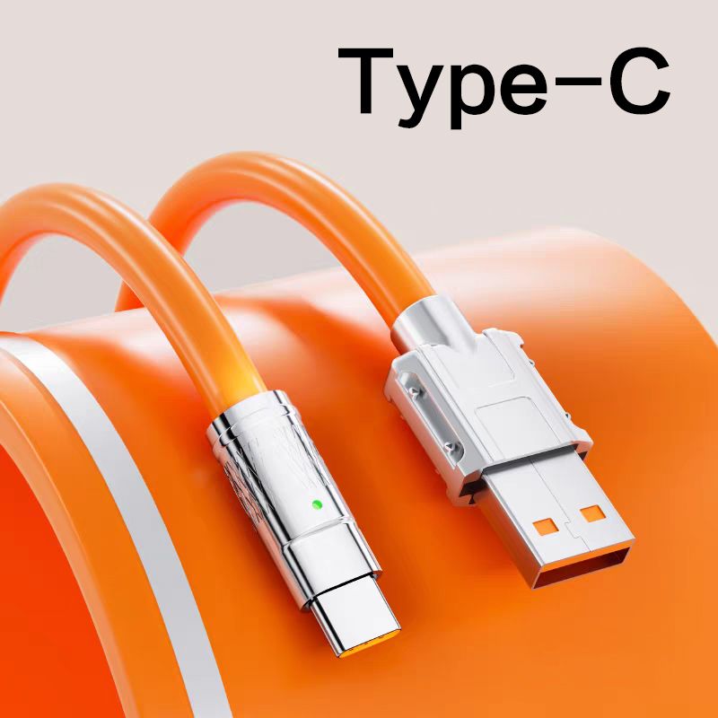 Charger cables Fast charging data cables Max120W 2.4A Charging Cable/ 3 specifications to choose from 【3-in-1 charging cables】【 Type-C charging cables】【Android charging cables】