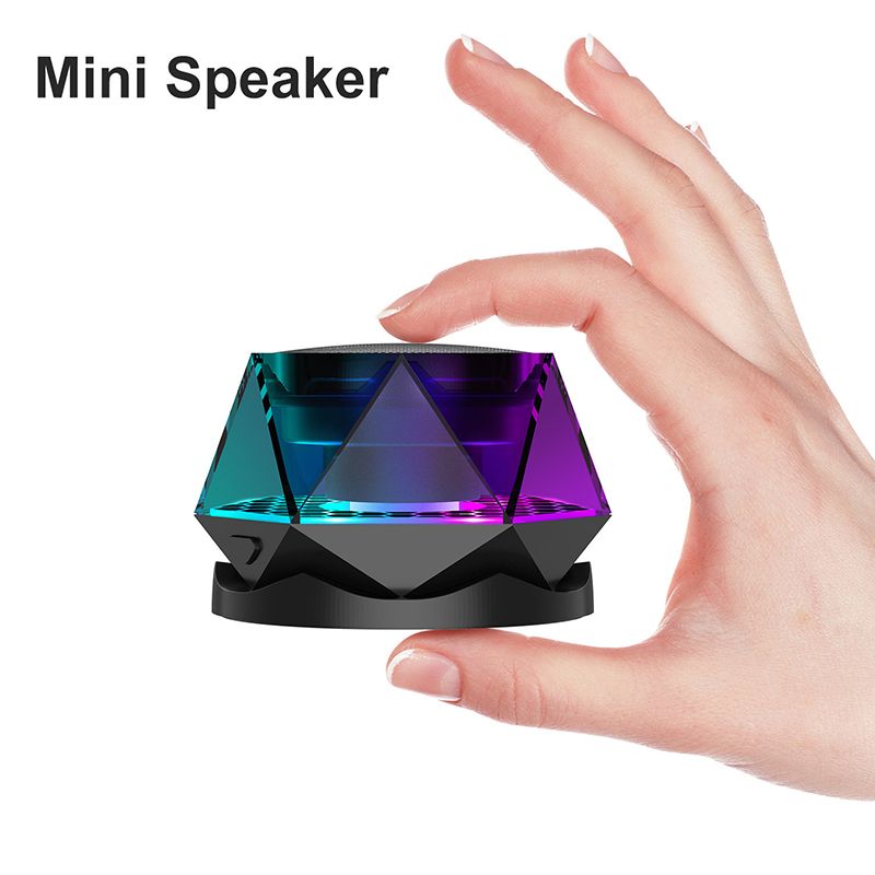 Best Price For Creative Magnetic Diamond Rgb Bluetooth Speaker Wireless