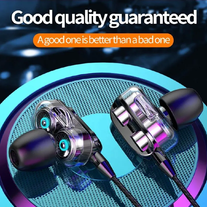 Type-C Wired Earphones 2025 New in-ear earphones  3.5mm Wired Stereo Earbuds gaming headphones with microphone