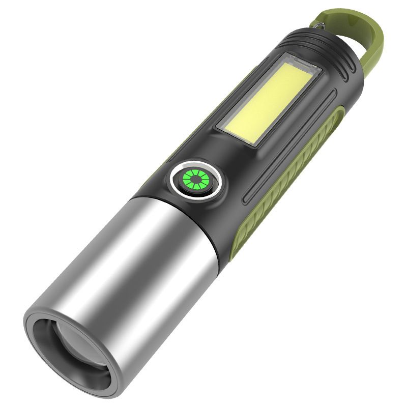 Portab LED Flashlights USB Rechargeable Torch New Upgrades Emergency Strong Powerful Flashlight Multifunctional Outdoor Lighting Accessories Camping Light Work Light Tent Light Focus LED Lamp