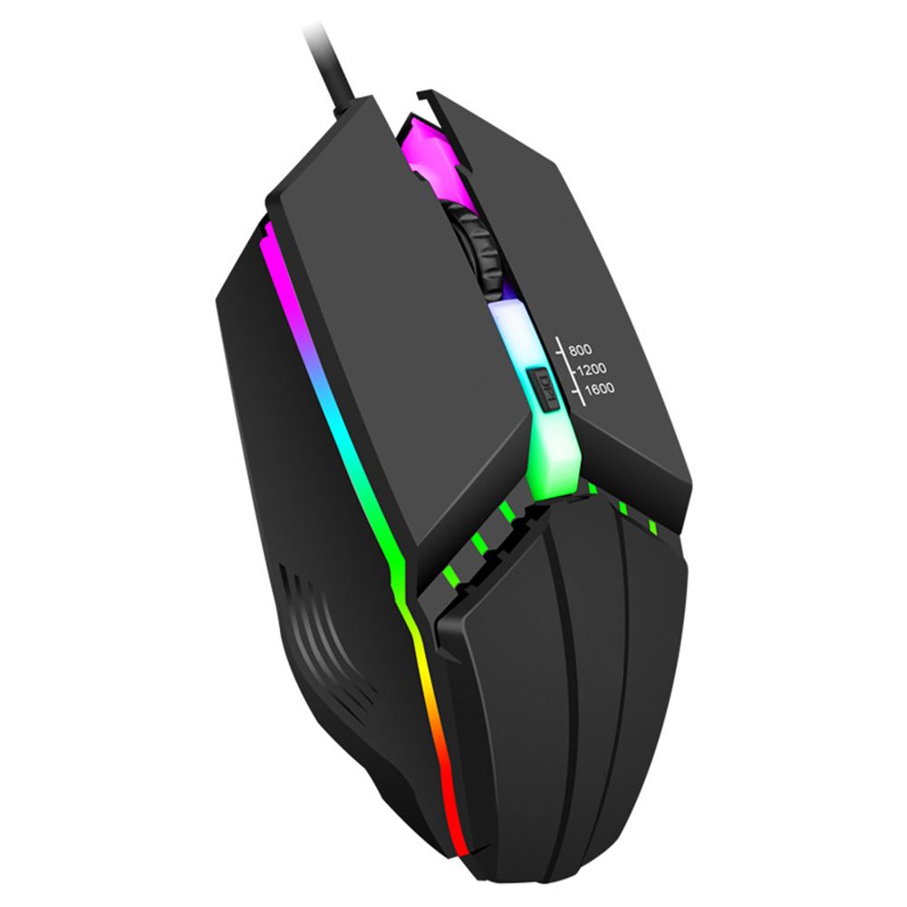 USB Wired Gaming Mouse Mice RGB Mouse Ergonomic Optical Mouse, Computer Mouse for Laptop, PC, Computer, Notebook,1600DPI,Gaming Mouse New Product Promotion: LED Optical Professional Gaming Mouse