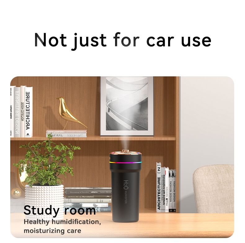 New Humidifier Mini USB Portable Desktop Bedroom Starry Sky Projector Lamp Car Humidifier