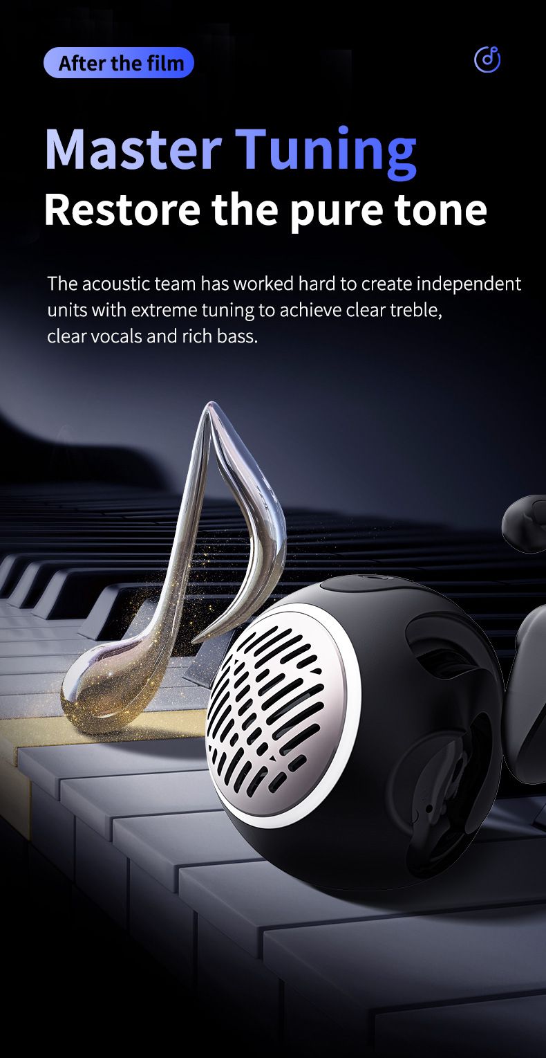 Creative Bluetooth Speaker OWS Headphones All-in-one Bluetooth Headphones Bluetooth Speakers Open