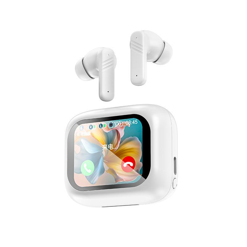 Wireless Bluetooth EarpodsTWS Wireless Translation Noise Cancelling Earbuds with Screen Online Translation 144 Languages ​​Headphones
