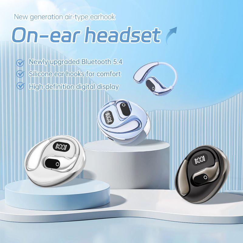XG99 OWS air conduction earhook sports Bluetooth Earpods V5.4 binaural HD call true wireless sports earphones with lanyard