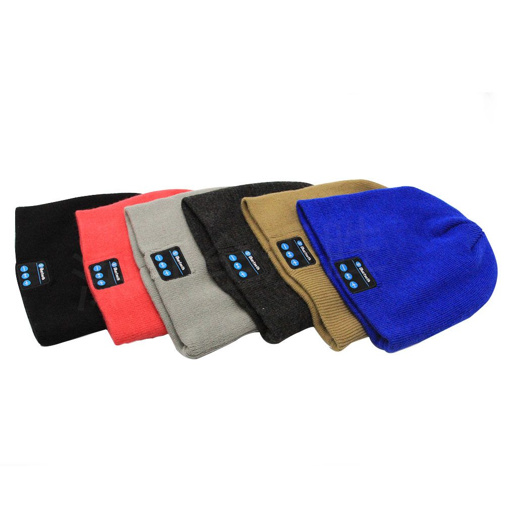 Bluetooth Earphone Music Hat Winter Wireless Headphone Headset With Mic Sport Hat For Mobile Phone Gaming Headset