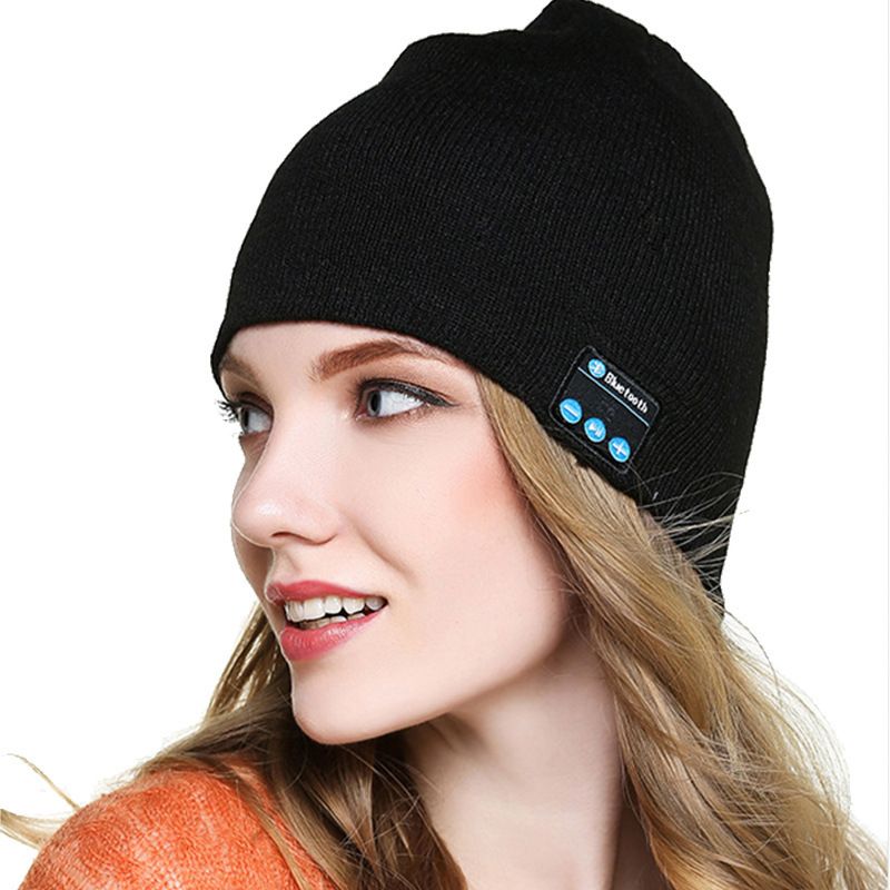 Bluetooth Earphone Music Hat Winter Wireless Headphone Headset With Mic Sport Hat For Mobile Phone Gaming Headset