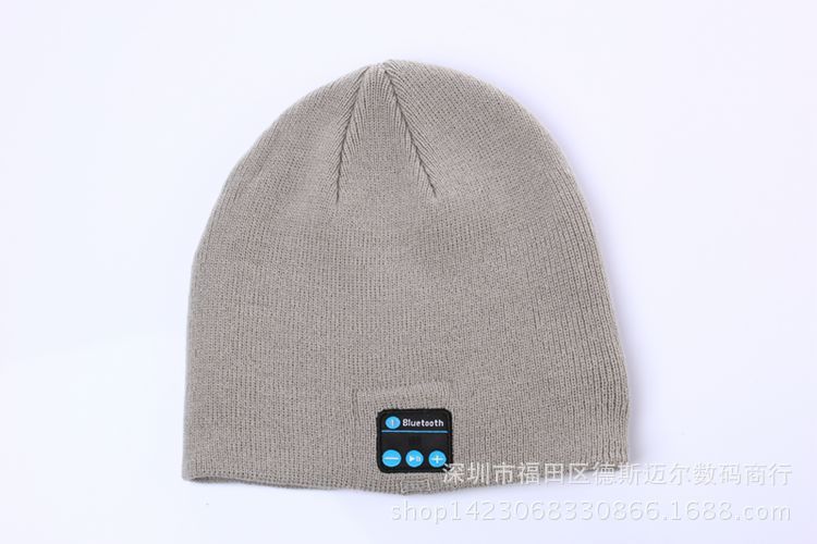 Bluetooth Earphone Music Hat Winter Wireless Headphone Headset With Mic Sport Hat For Mobile Phone Gaming Headset