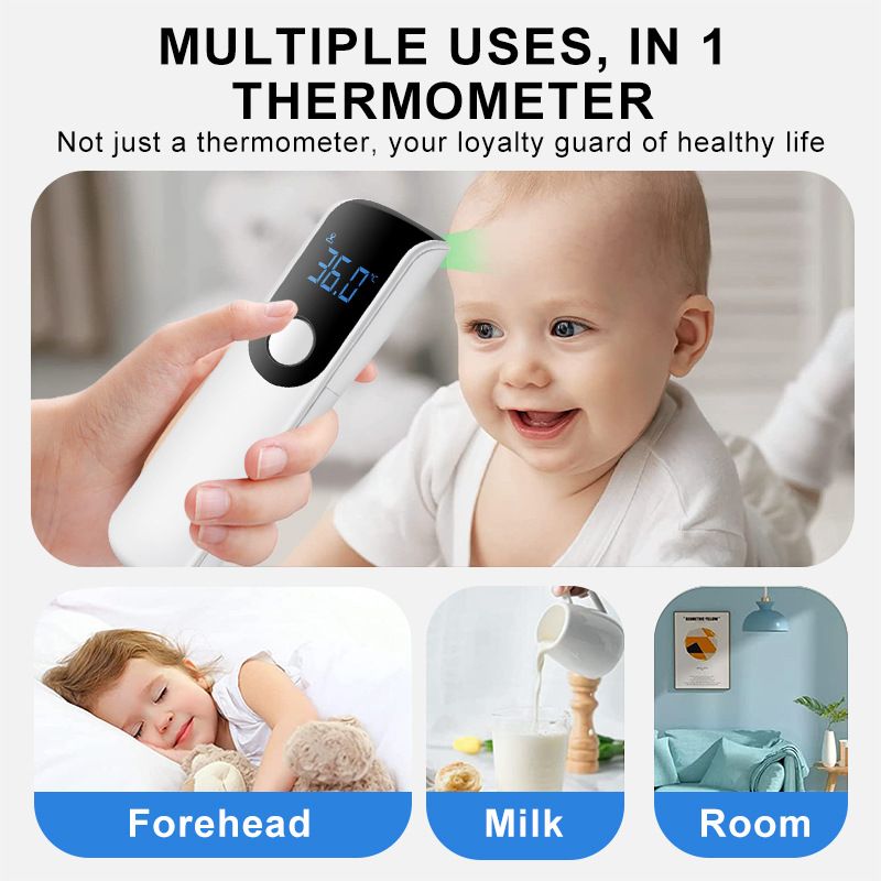 Home baby adult thermometer non-contact infrared handheld rapid measurement electronic ear temperature forehead temperature gun