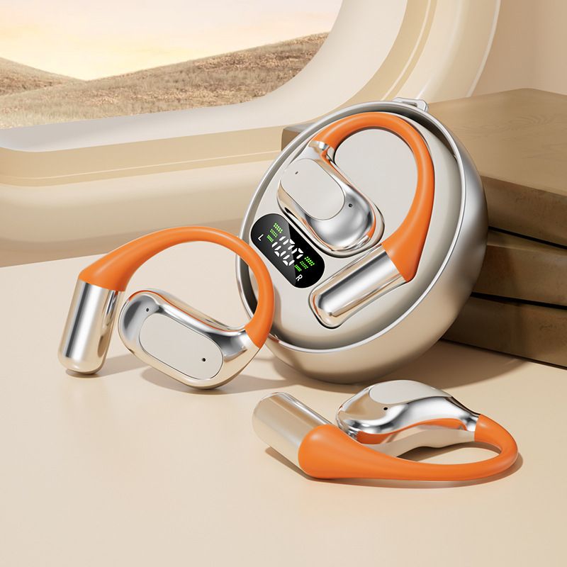 New smart AI translation Bluetooth headset earhook rotating sports wireless headset with ultra-long battery life