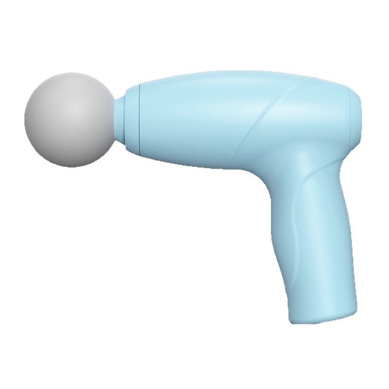 Portable Mini Rechargeable Massage Gun Wireless Charging Fitness Electric Fascia Gun Full Body Muscle Relaxation Massager