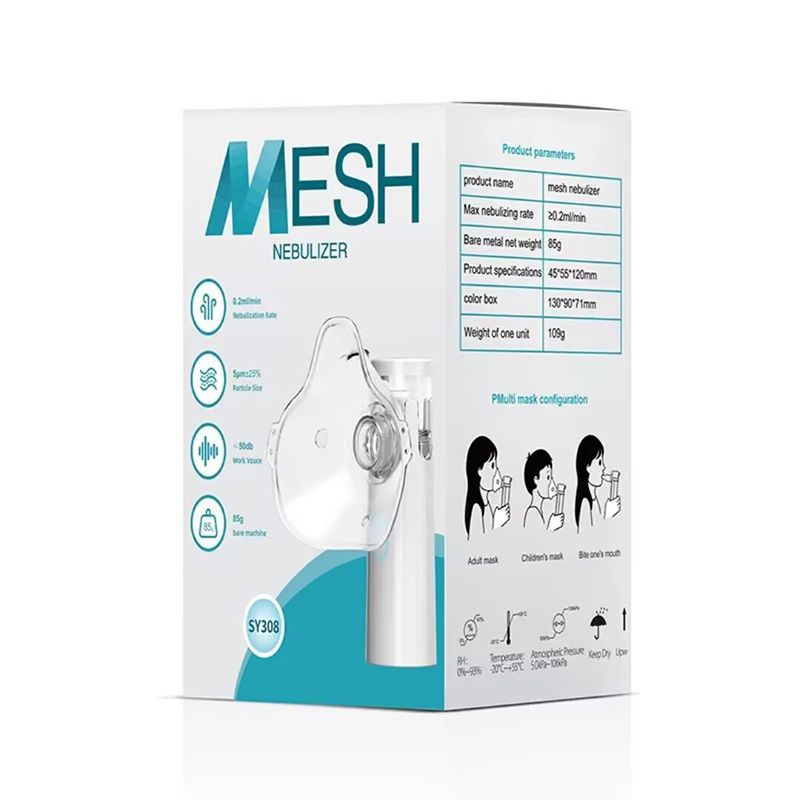 Home Nebulizer Medical Mesh Nebulizer Portable Inhaler Adult Children Handheld Mini Silent Steam Nasal Humidifier Inhaler Tool Nebulizer Asthma