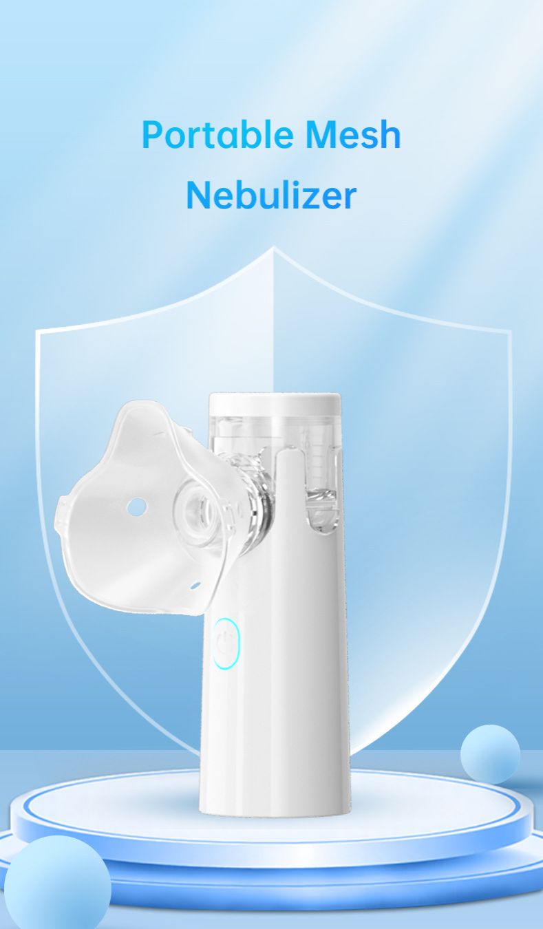 Home Nebulizer Medical Mesh Nebulizer Portable Inhaler Adult Children Handheld Mini Silent Steam Nasal Humidifier Inhaler Tool Nebulizer Asthma