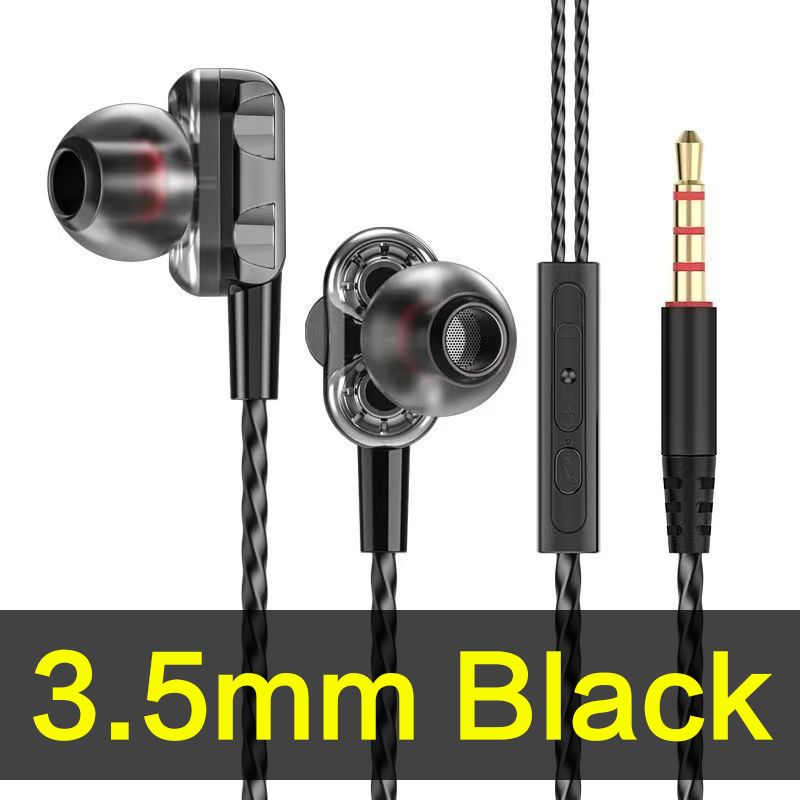 Type-C Wired Earphones 2025 New in-ear earphones  3.5mm Wired Stereo Earbuds gaming headphones with microphone