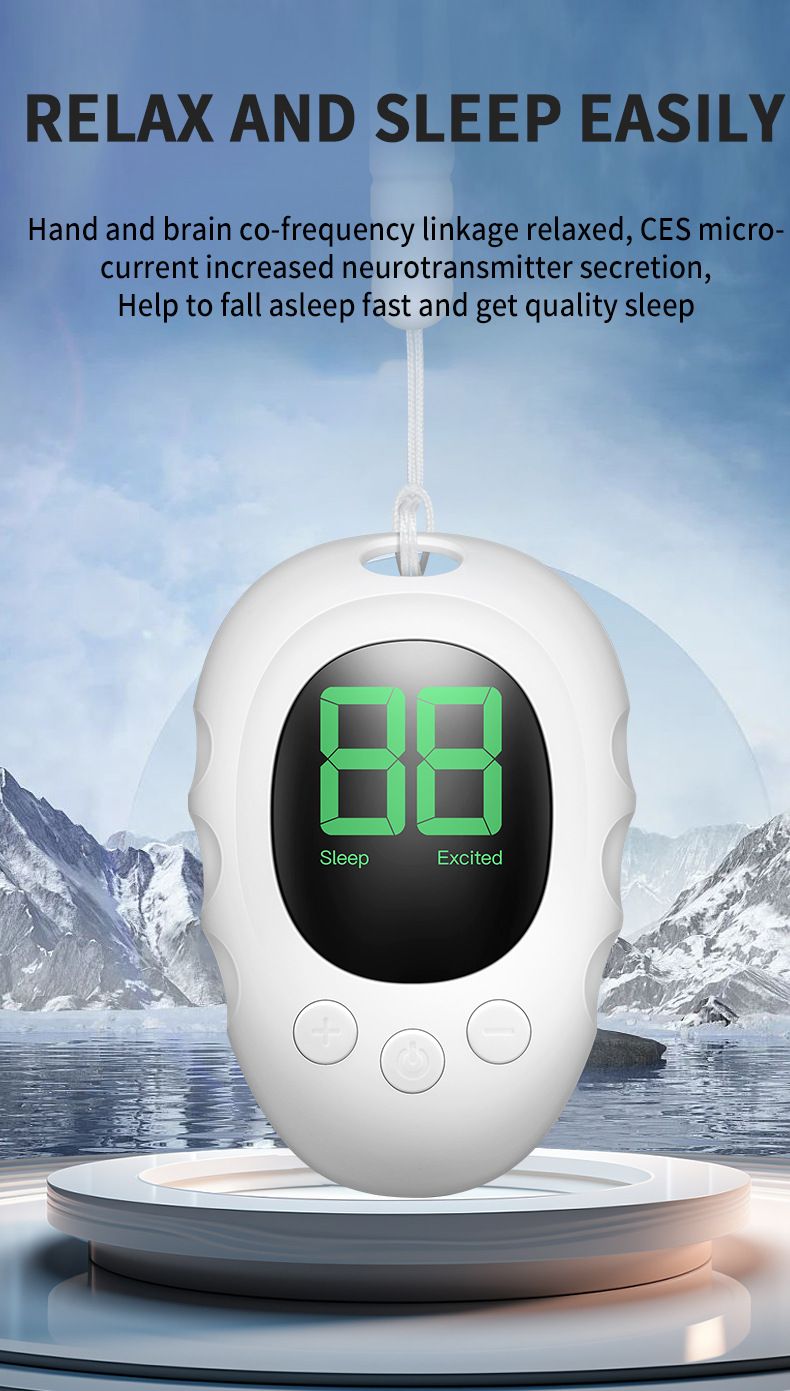 Sleep Aid Device Hand-held Micro-current Intelligent Relieve Anxiety Depression Fast Sleep Instrument Insomnia Sleeper Massager