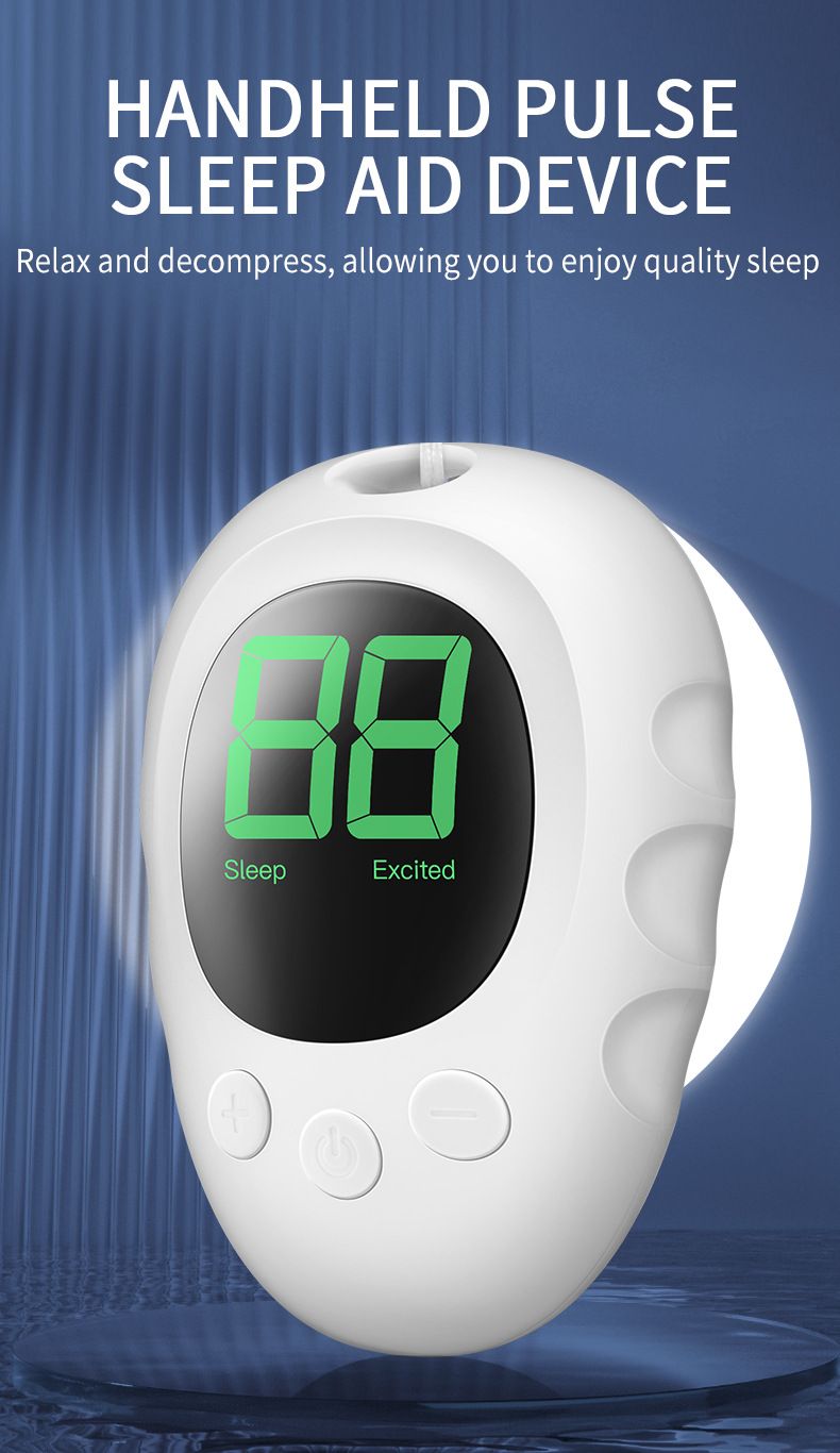 Sleep Aid Device Hand-held Micro-current Intelligent Relieve Anxiety Depression Fast Sleep Instrument Insomnia Sleeper Massager