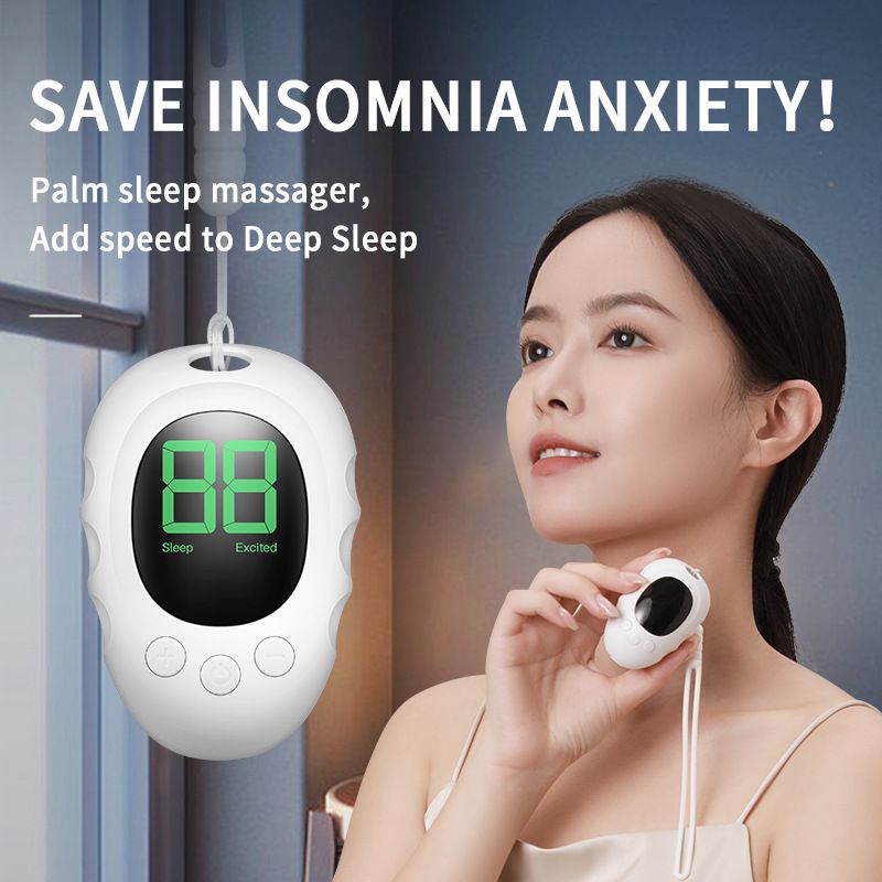 Sleep Aid Device Hand-held Micro-current Intelligent Relieve Anxiety Depression Fast Sleep Instrument Insomnia Sleeper Massager