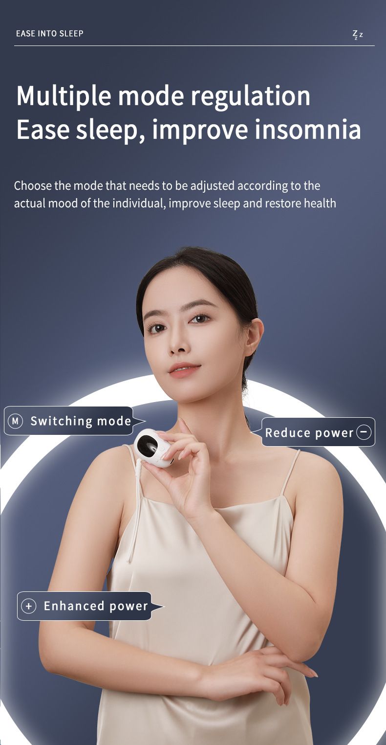 Sleep Aid Device Hand-held Micro-current Intelligent Relieve Anxiety Depression Fast Sleep Instrument Insomnia Sleeper Massager