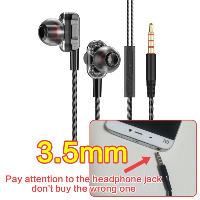 Type-C Wired Earphones 2025 New in-ear earphones  3.5mm Wired Stereo Earbuds gaming headphones with microphone