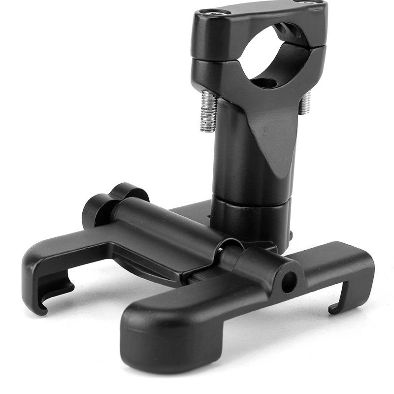 Rotatable motorcycle bicycle mobile phone holder suitable for smart phone bicycle motorcycle navigation Meituan takeaway cycling metal mobile phone holder