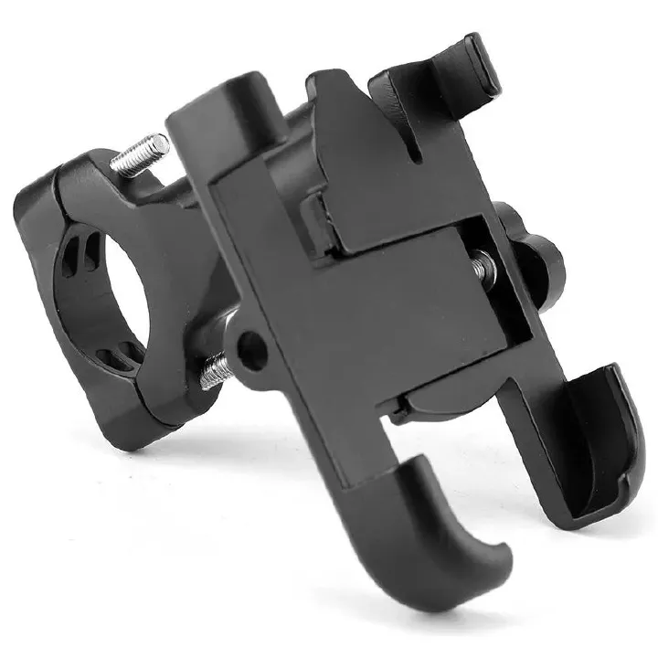 Rotatable motorcycle bicycle mobile phone holder suitable for smart phone bicycle motorcycle navigation Meituan takeaway cycling metal mobile phone holder