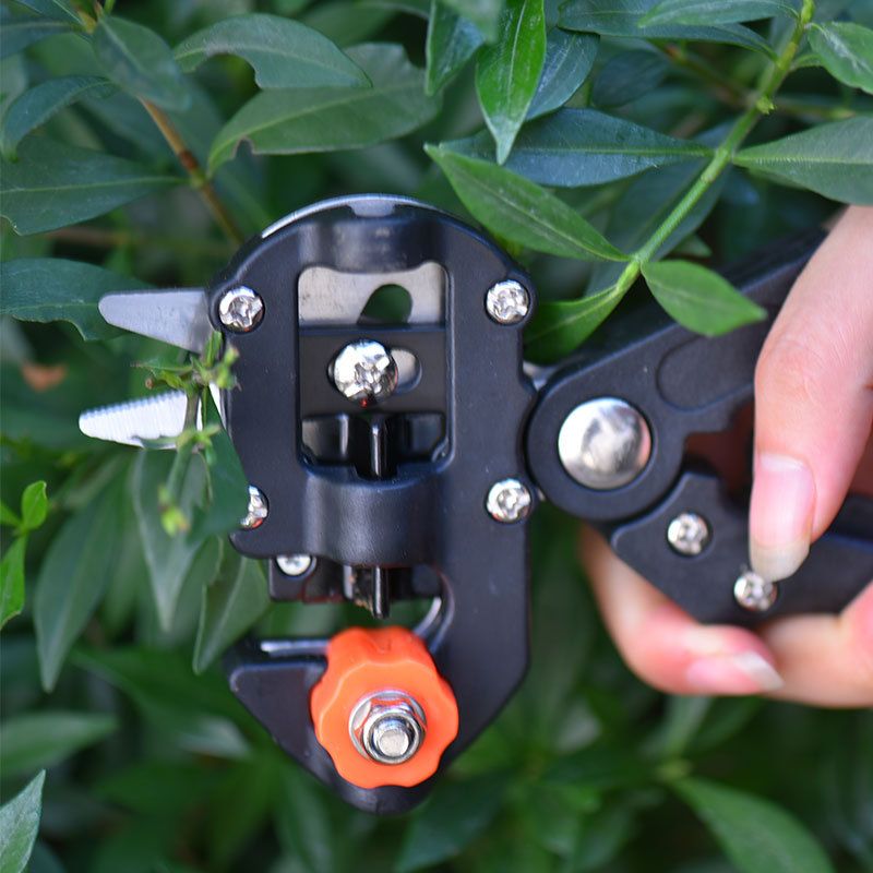 Multifunctional gardening tool scissors professional grafting tool set with grafting device greening pruning shears seedling grafting machine grafting tool fruit tree grafting machine