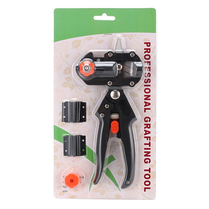 Multifunctional gardening tool scissors professional grafting tool set with grafting device greening pruning shears seedling grafting machine grafting tool fruit tree grafting machine