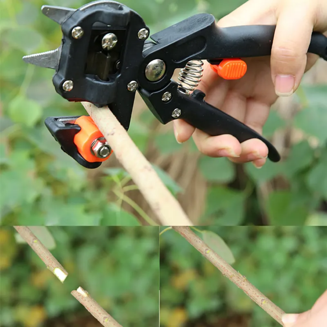 Multifunctional gardening tool scissors professional grafting tool set with grafting device greening pruning shears seedling grafting machine grafting tool fruit tree grafting machine