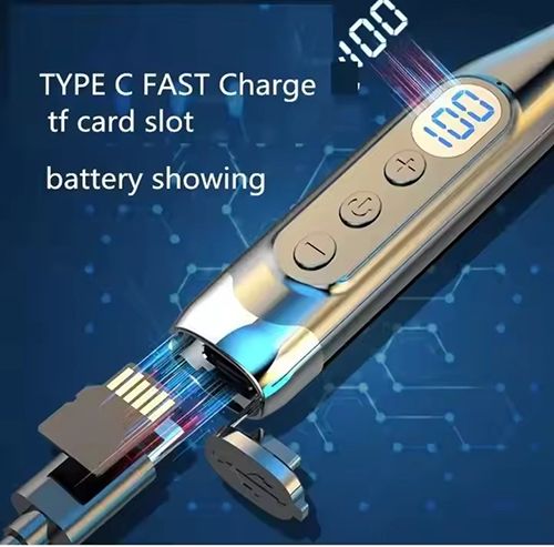 Wireless Bluetooth Sports Earphones Neckband Noise Reduction Earphone Earbuds Long Standby with Magnetic Voice Assistant Bluetooth Earphone For Workout Running Driving Earpods