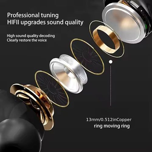 Wireless Bluetooth Sports Earphones Neckband Noise Reduction Earphone Earbuds Long Standby with Magnetic Voice Assistant Bluetooth Earphone For Workout Running Driving Earpods