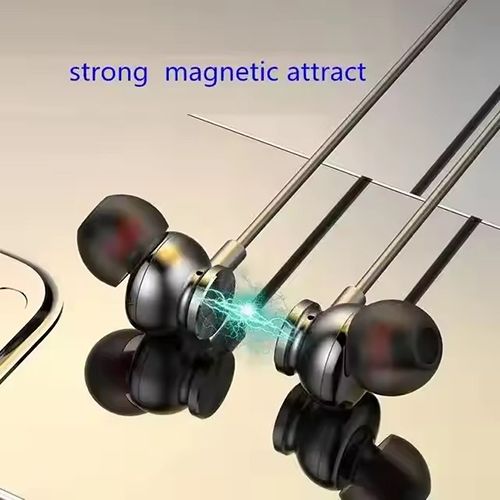 Wireless Bluetooth Sports Earphones Neckband Noise Reduction Earphone Earbuds Long Standby with Magnetic Voice Assistant Bluetooth Earphone For Workout Running Driving Earpods