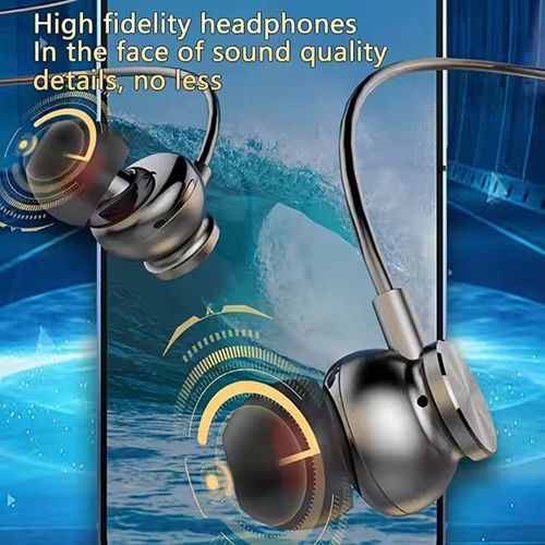 Wireless Bluetooth Sports Earphones Neckband Noise Reduction Earphone Earbuds Long Standby with Magnetic Voice Assistant Bluetooth Earphone For Workout Running Driving Earpods