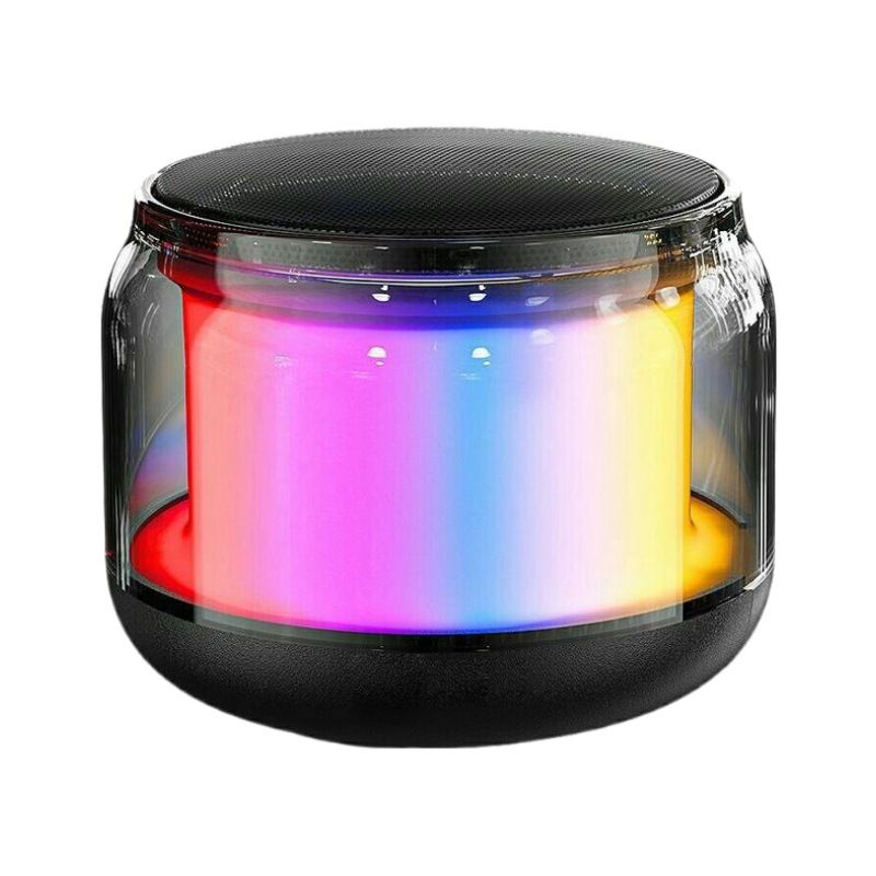 Bluetooth Speakers Portable Colorful Lights Mini Speakers Wireless Speakers 360 Surround Sound High-quality Subwoofe Long battery life Outdoor Speakers AUX Audio TF Card USB Playback