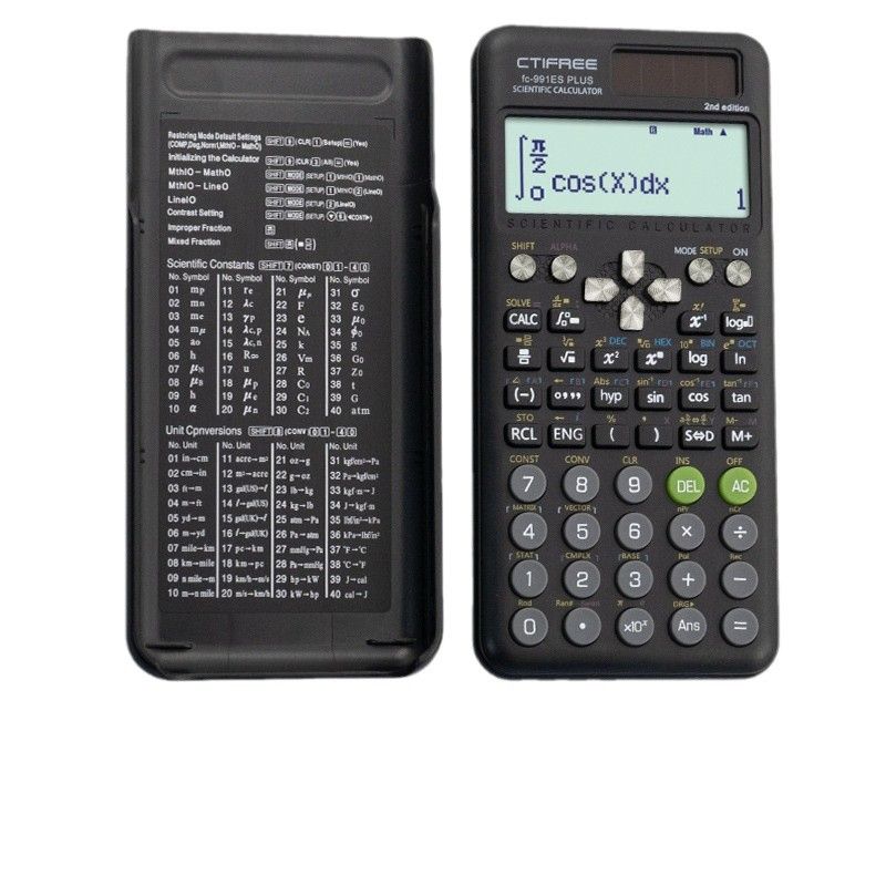 Scientific Calculator with 417 FunctionsFunction calculator complex equation solver portable scientific calculator school office stationery multifunctional stationery scientific tool