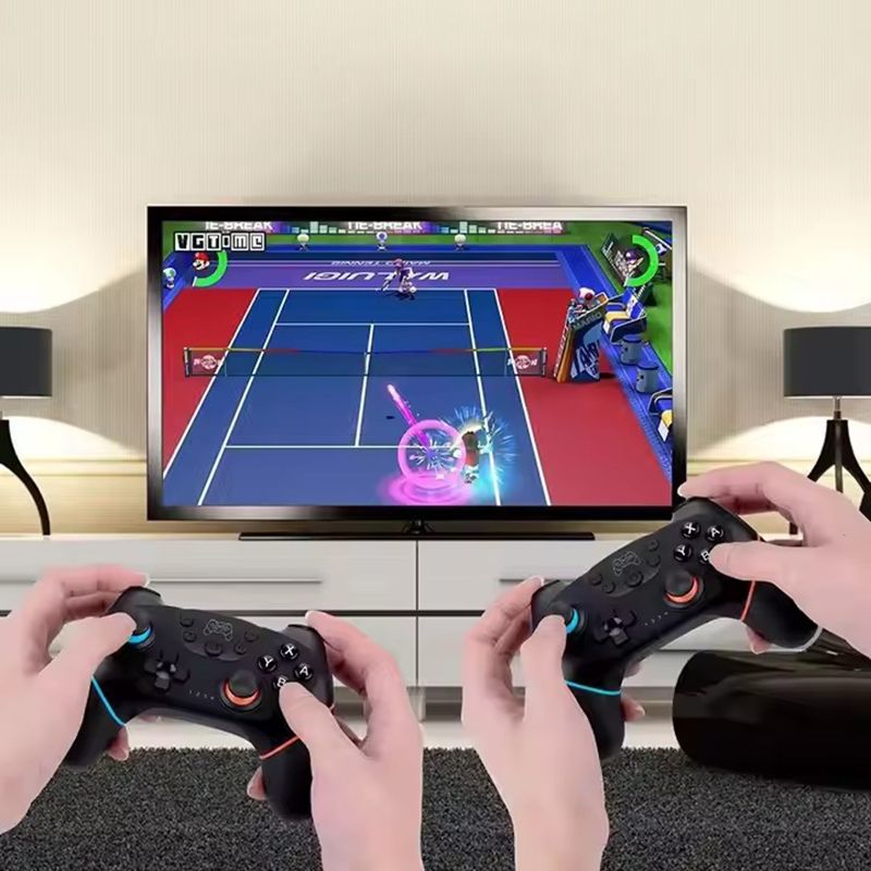 Hot Selling Wireless Controller Gamepad, Adjustable Turbine with Six-Axis Vibration Joystick Controller, Wireless Bluetooth Controller Game Accessories for Nintendo Switch Pro PC/NS Lite Console