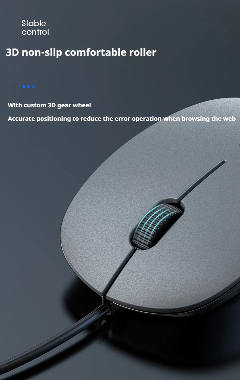 Mouse Computer wired mouse Business office game home desktop notebook USB mouse Computer Accessories For all computers