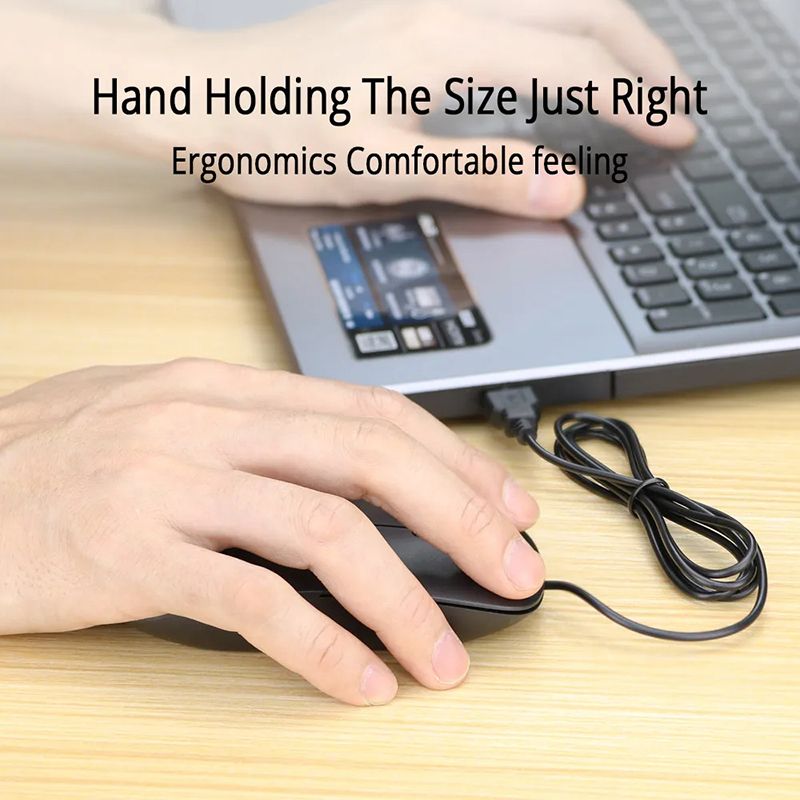 Mouse Computer wired mouse Business office game home desktop notebook USB mouse Computer Accessories For all computers