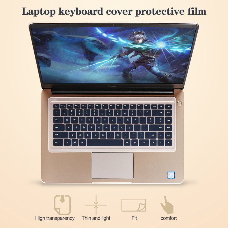 Laptop Keyboard Protector/Silicone Cover/dust-proof film/Waterproof film/High Quality 【 For any 12" 13" 14" 15"  16" 17"Laptop keyboard，suitable for all brands】