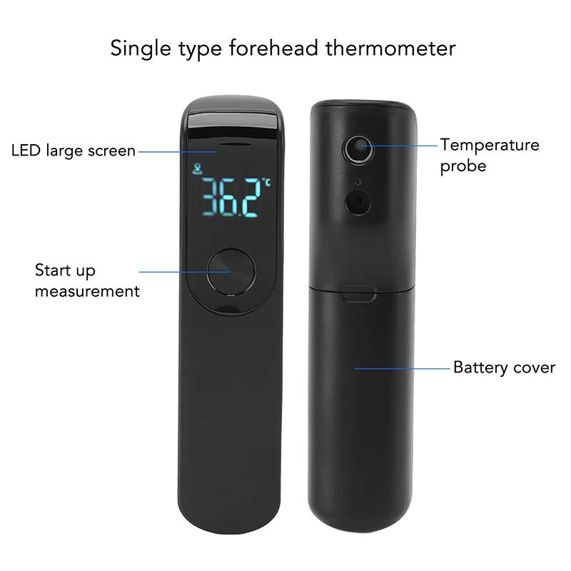 New Upgrades Household Infrared Thermometer Digital LCD Body Measurement Kid Adult Fever IR Children Non-Contact Tmedical Health Monitors Thermometers Health Care Medical Equipment
